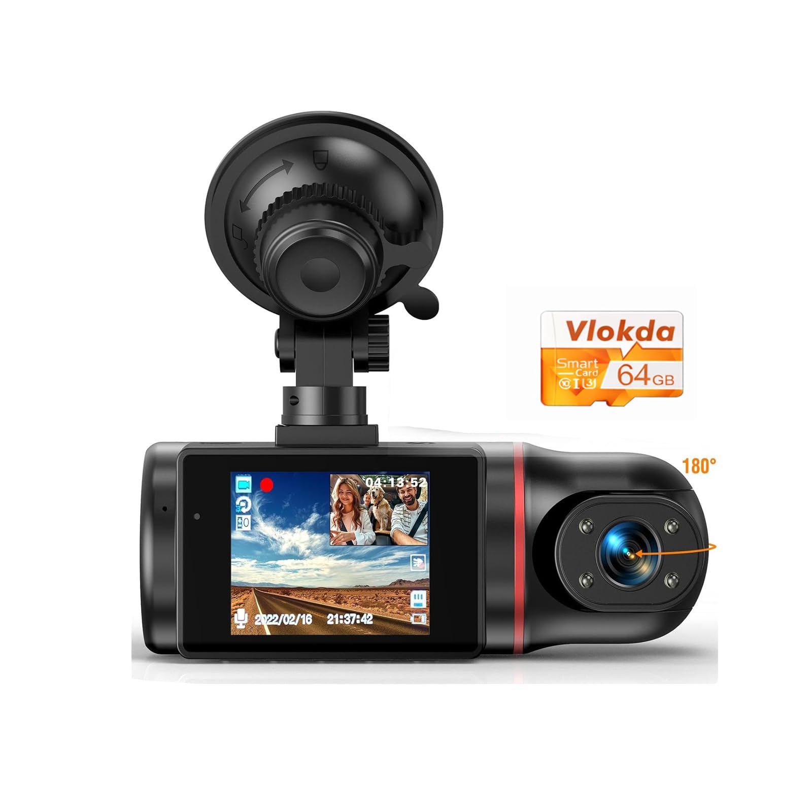 Amazon.com: Dash Cam Front and Inside, FHD Dashcams for Cars with